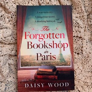The Forgotten Bookshop in Paris Paperback Novel